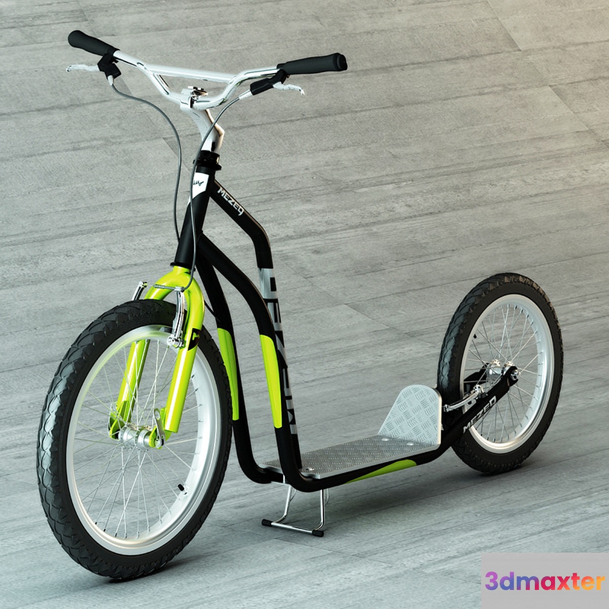Scooter. Yedoo Mezeq. 3D Max