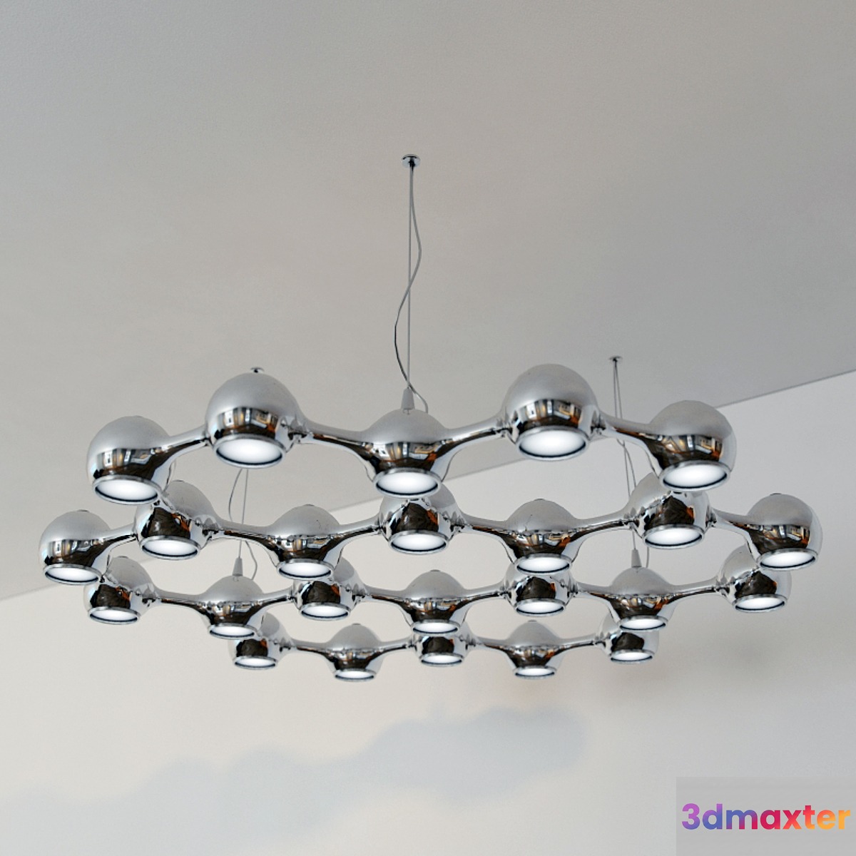 Molecule Spanish Lighting 3D Max