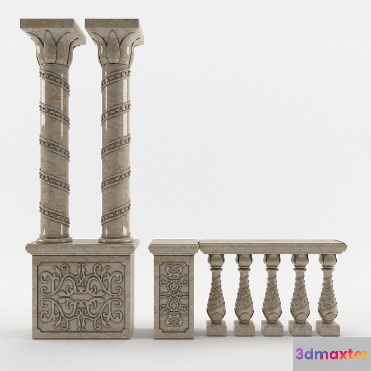 Column baluster Cupboard
