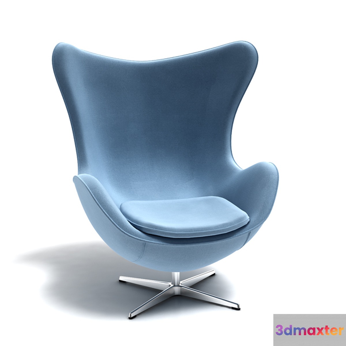 Arne-Jacobsen-Egg-Chair 3D Max