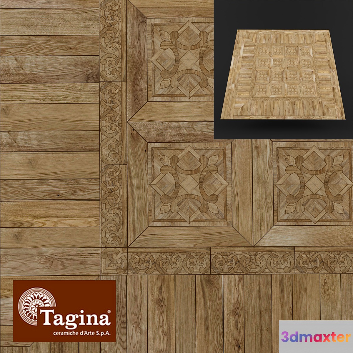 floor tagina woodays 3D Max