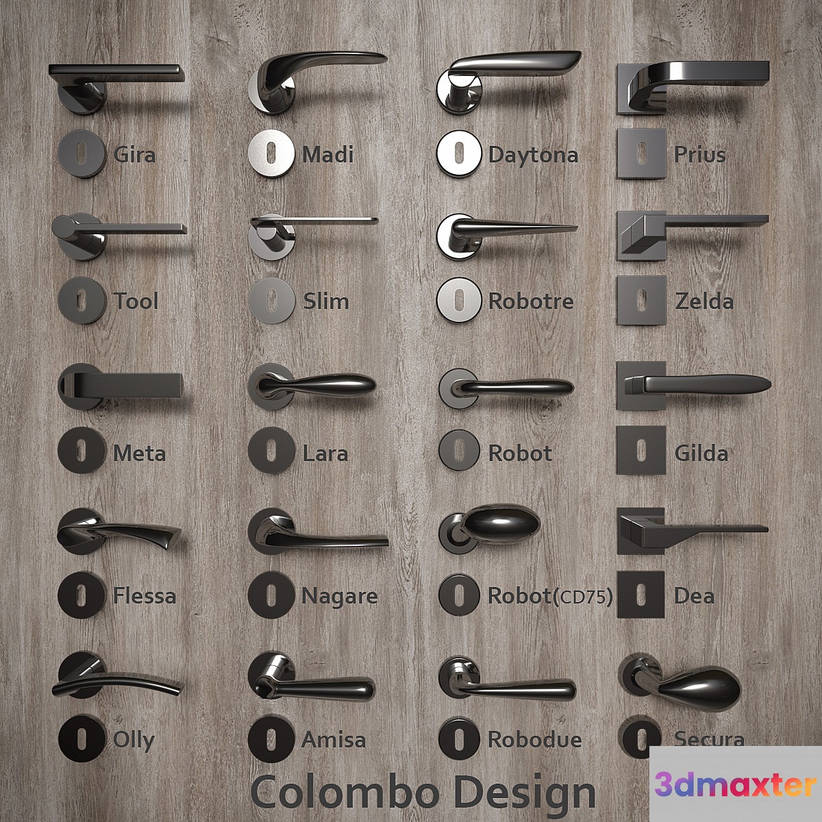Colombo Design handles