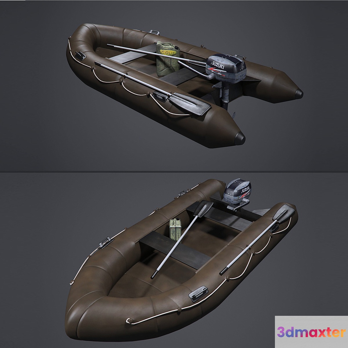 Dinghy (dinghy) 3D Max