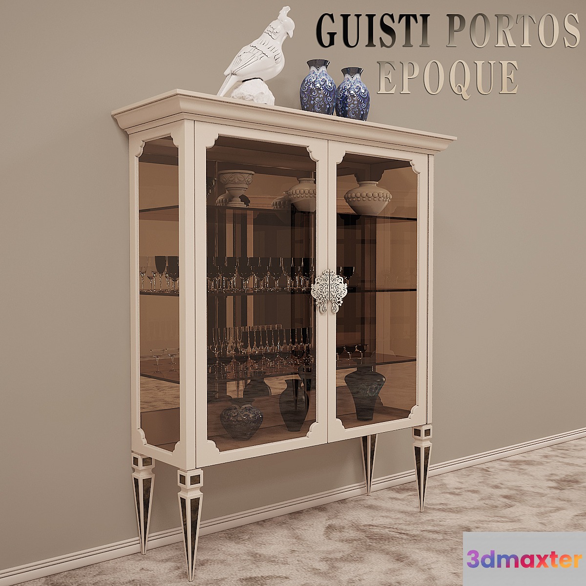 Giusti Portos Epoque Cabinet 3D Max