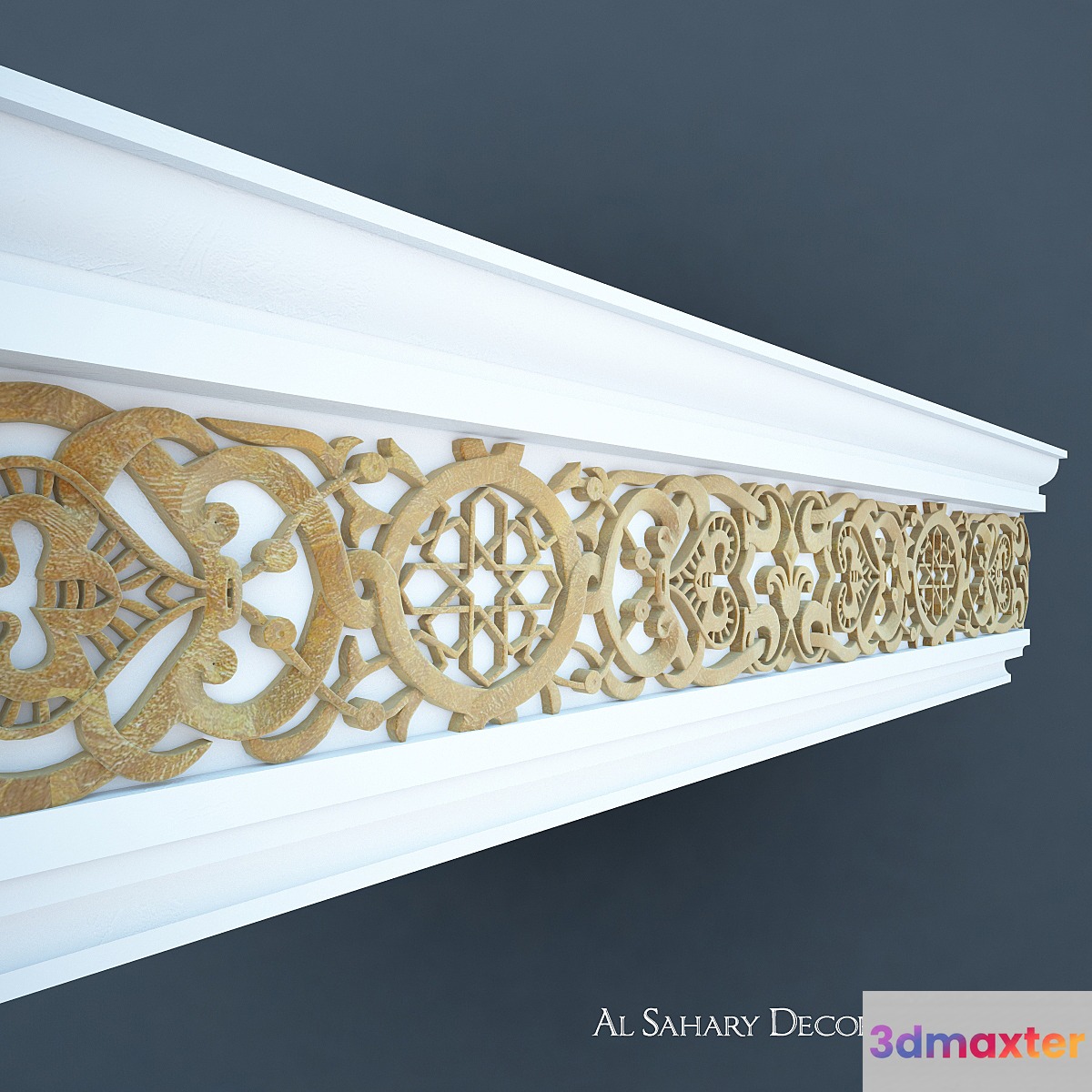 Arabic corniche 3 3D Max