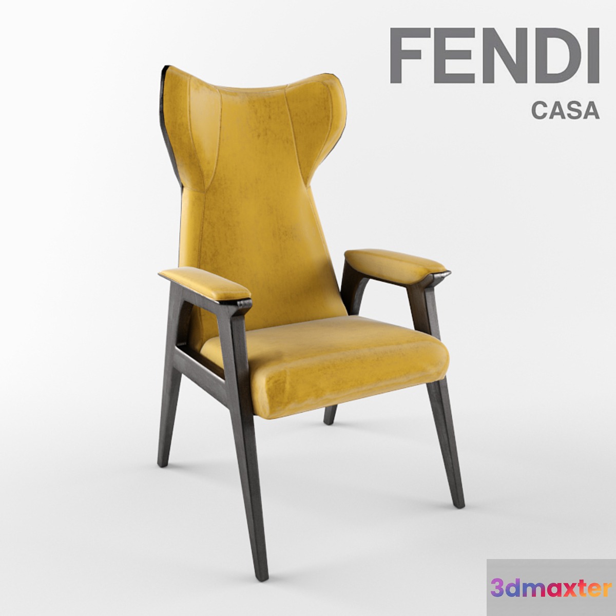 chair Cerva Fendi Casa 3D Max