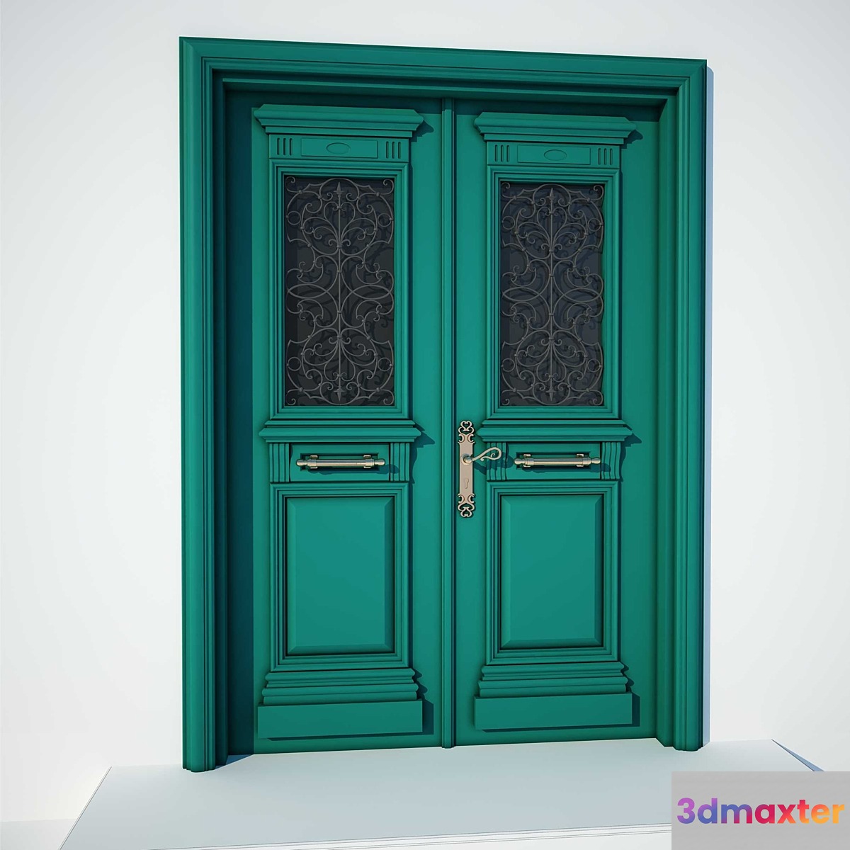 Classic Door 3D Max