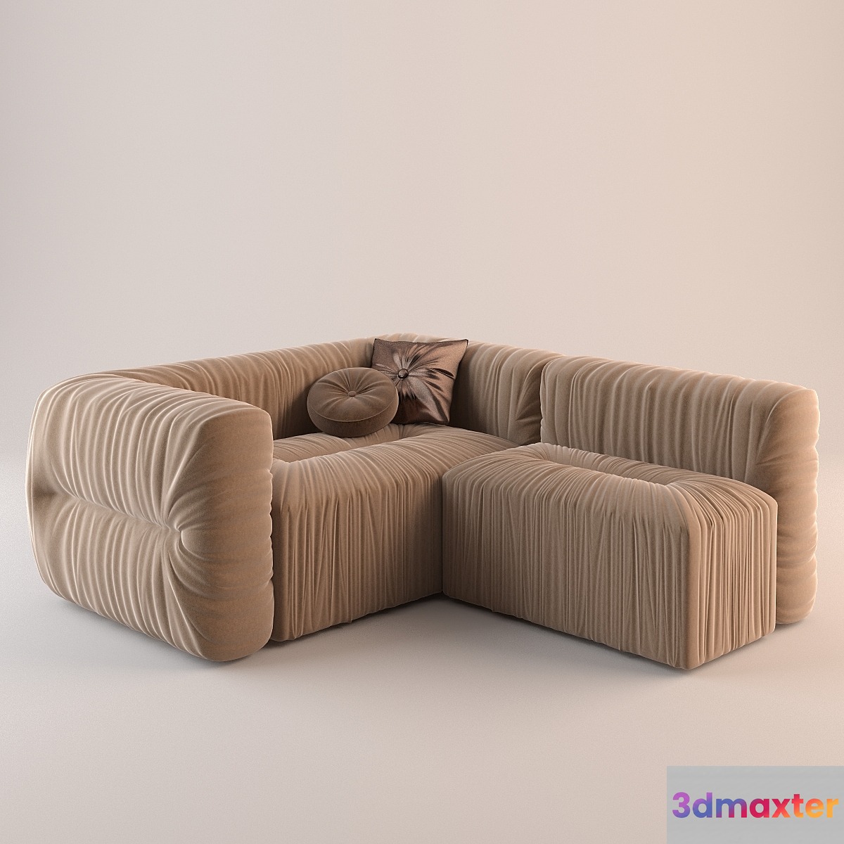 Bonaldo Nuvola sofa 3D Max