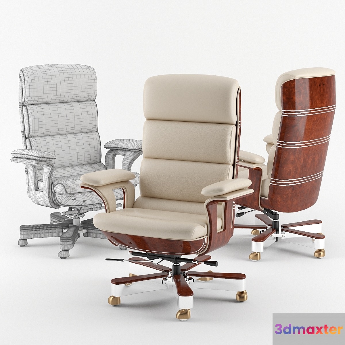 Office Armchair 3D Max