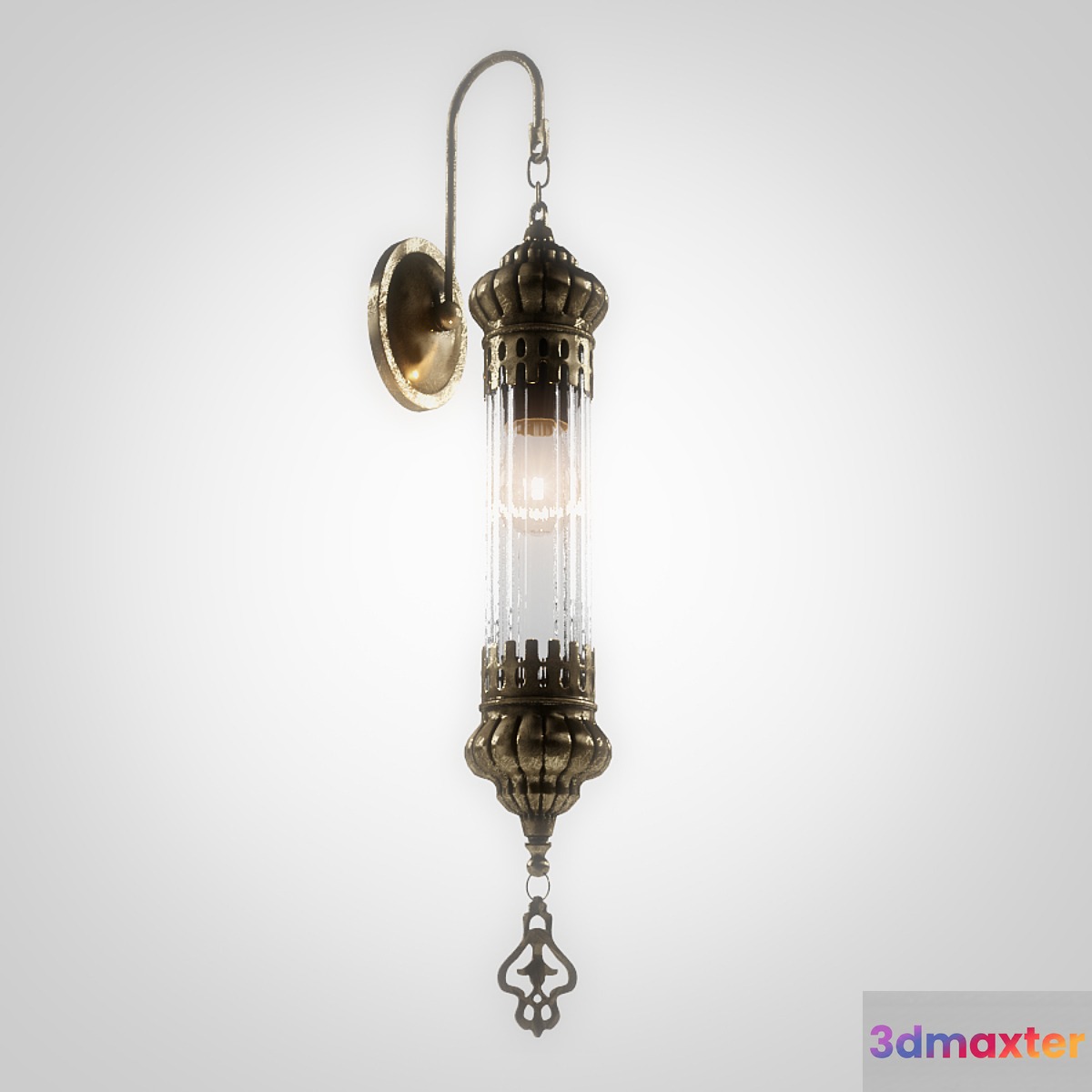 Bra in oriental style 3D Max