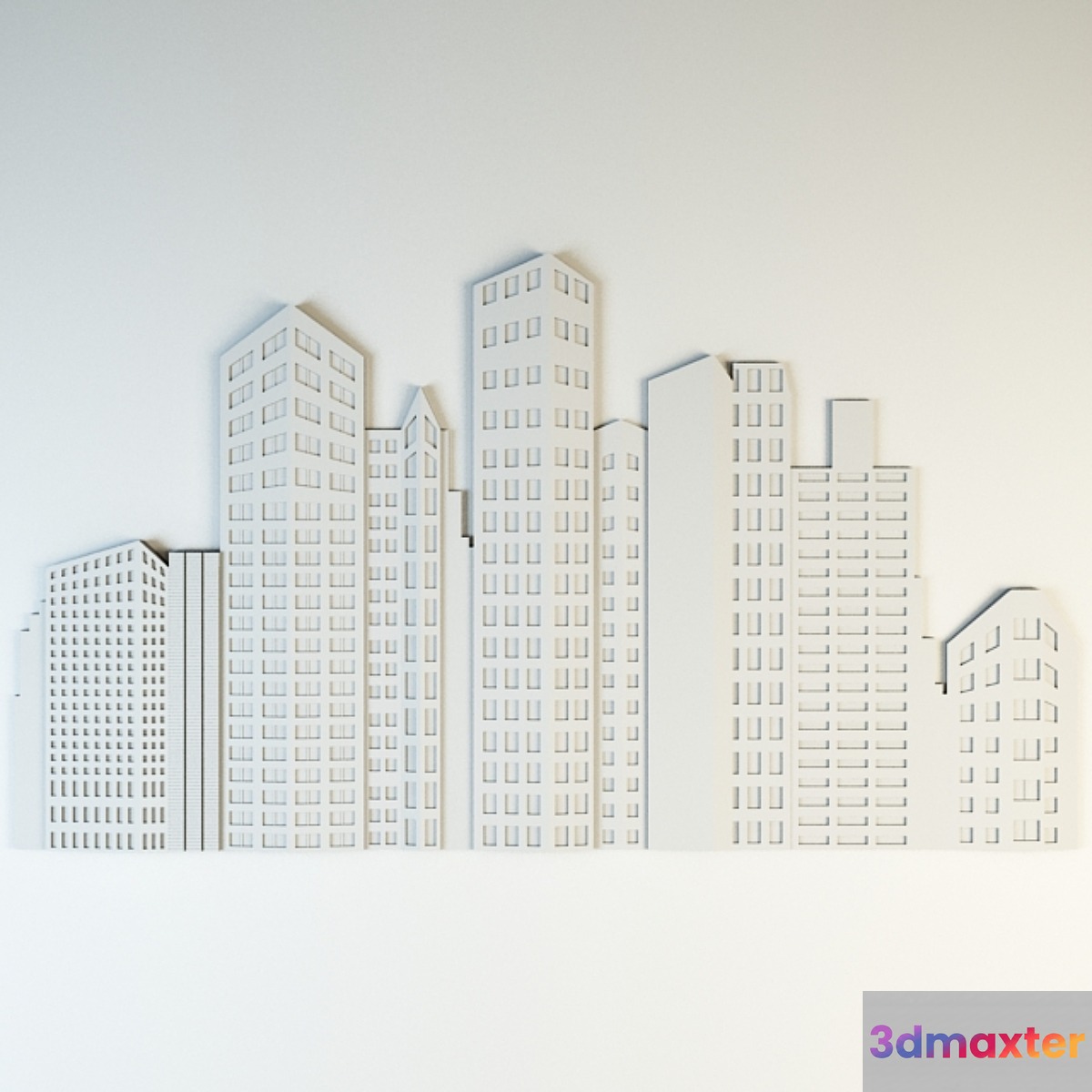 3D wall panel Dikart 3D Max