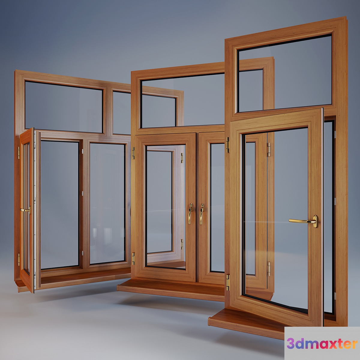 PLASTIC WINDOWS WOOD