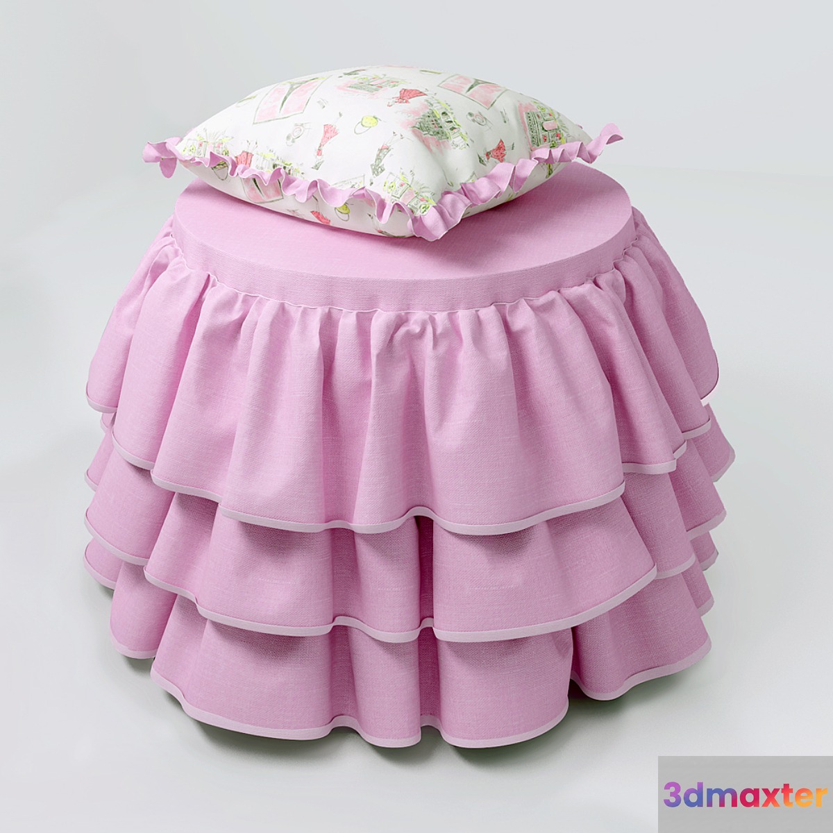 Case Pottery Barn Kids 3D Max