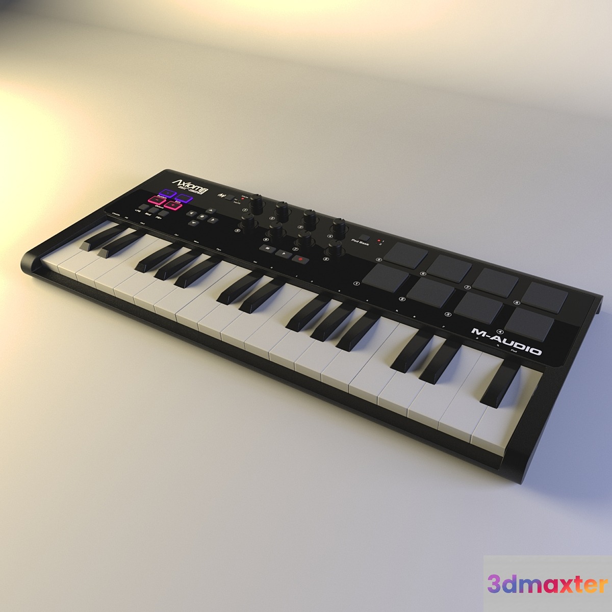 midi keyboard m-audio axiom air 32 3D Max