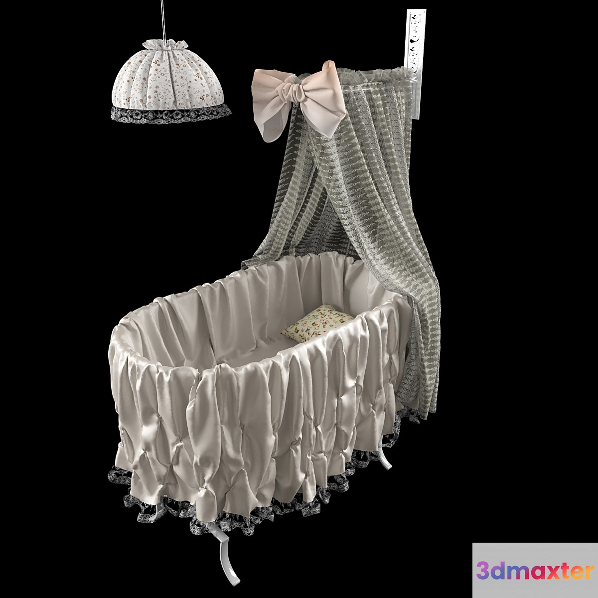 baby cradle - No.2 3D Max