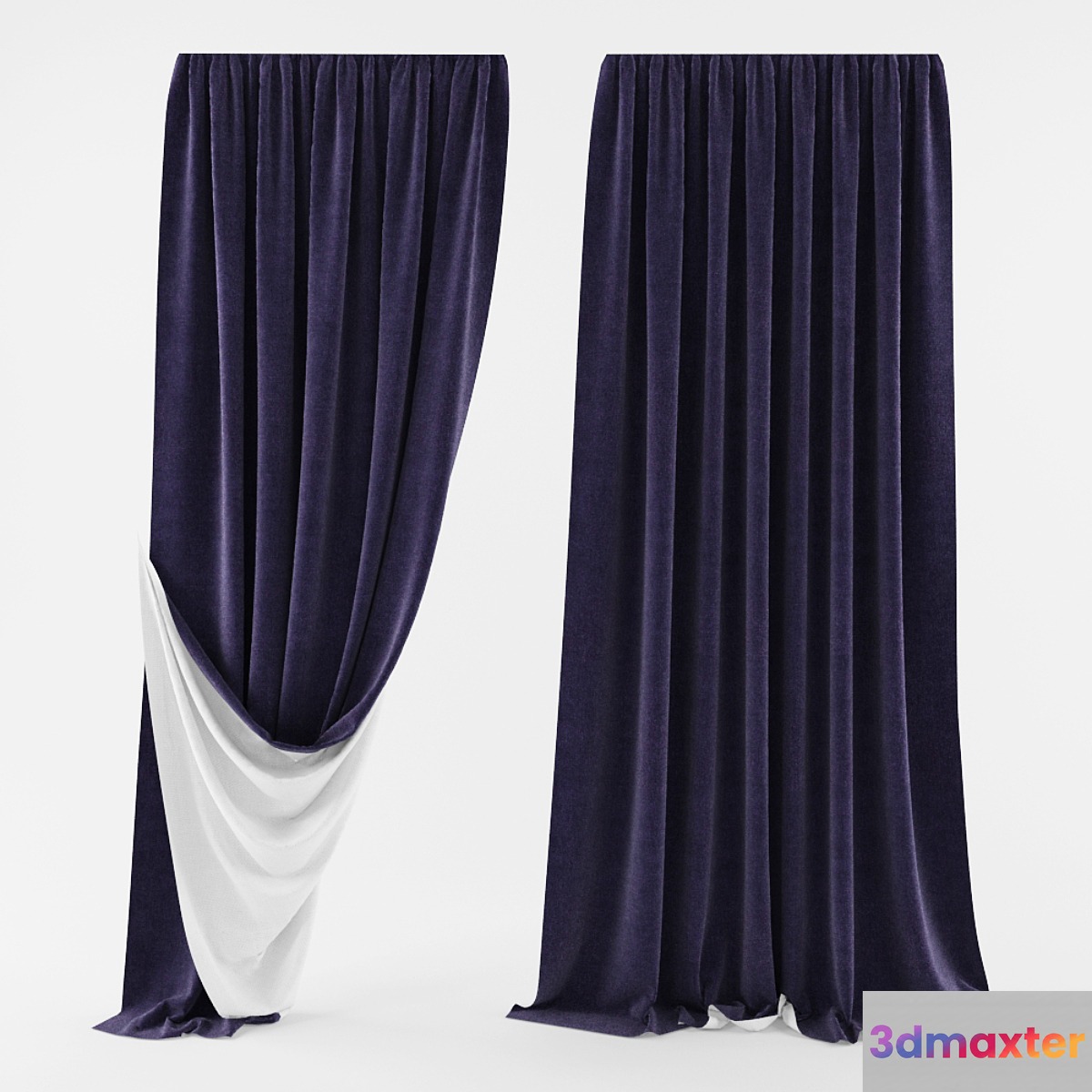 Curtains - No.10 3D Max