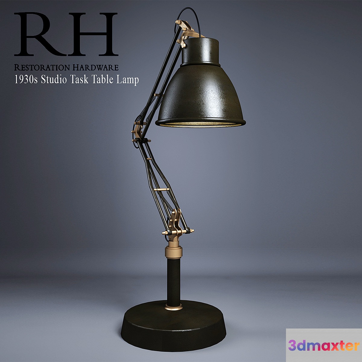 RH 1930s Studio Task Table Lamp
