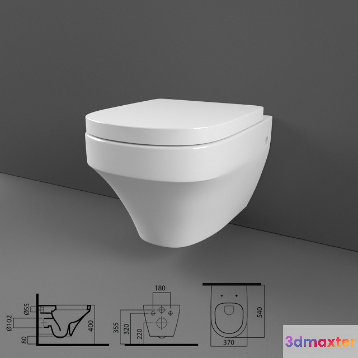 TOILET AM PM INSPIRE