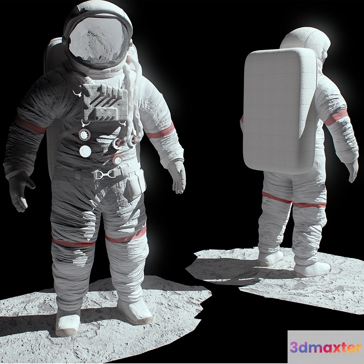 Astronaut 3D Max