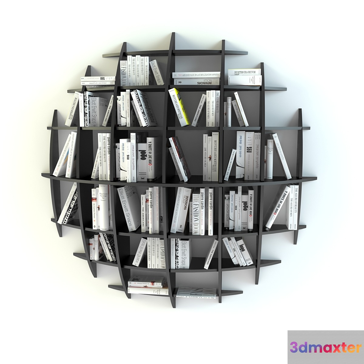Bookshelf 3D Max