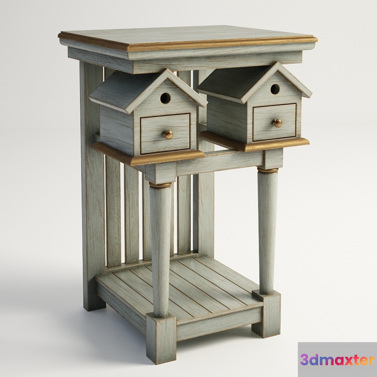 GRAMERCY HOME - BIRDHOUSE SIDE TABLE 522.013-FGG