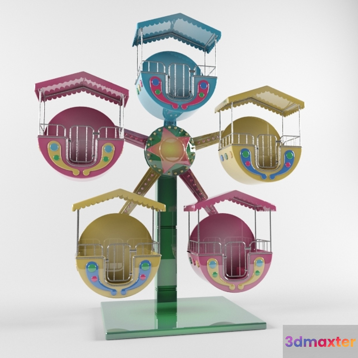 Roundabout 3D Max