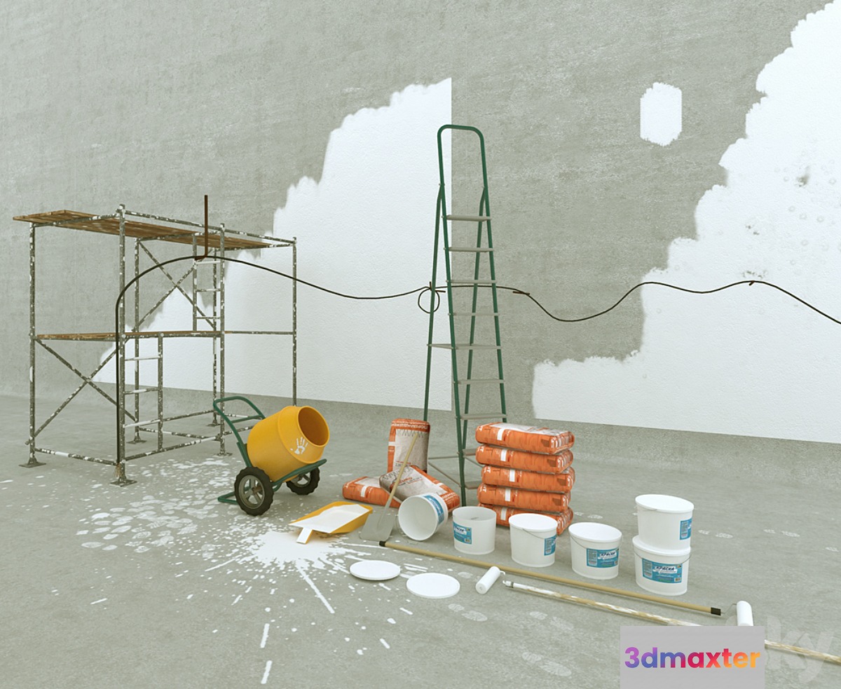 paint set repair 3D Max