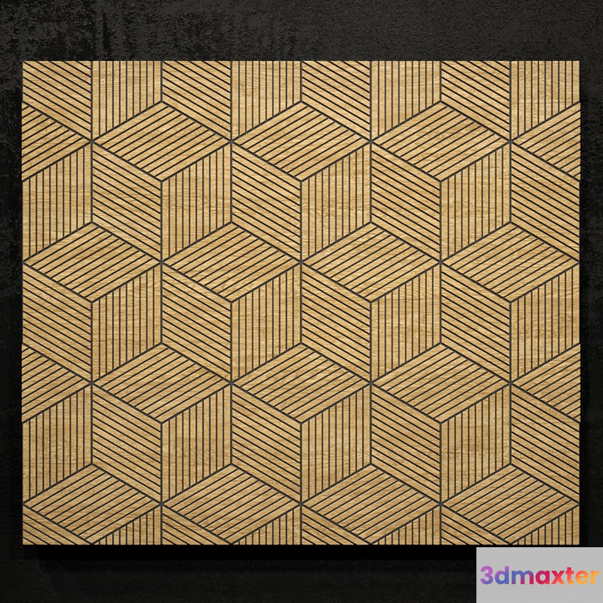 decor panel 3D Max