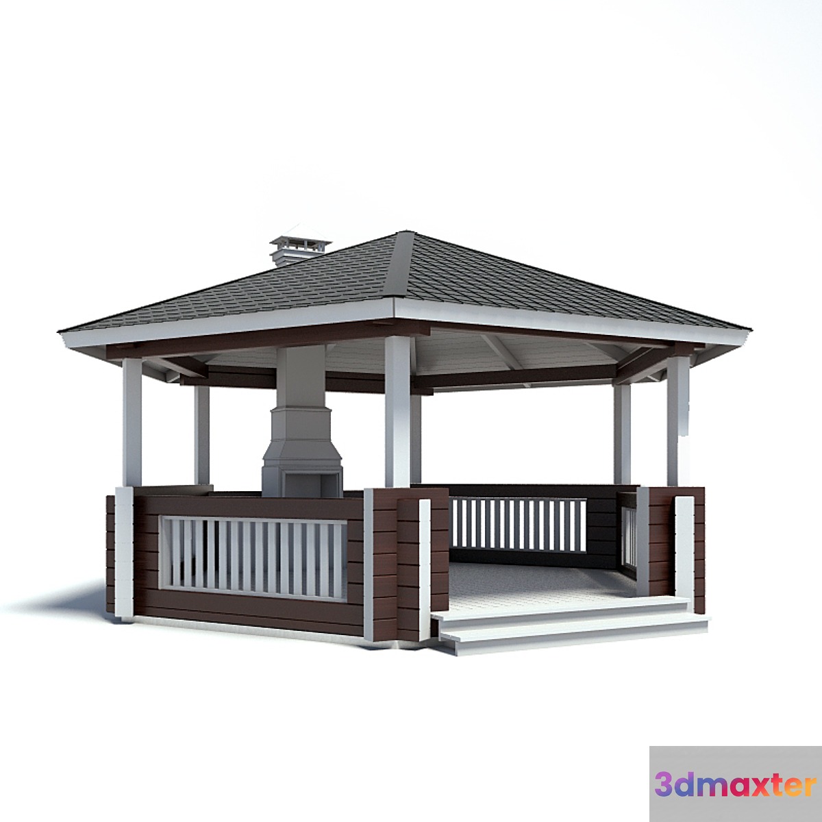 Gazebo number 5 3D Max