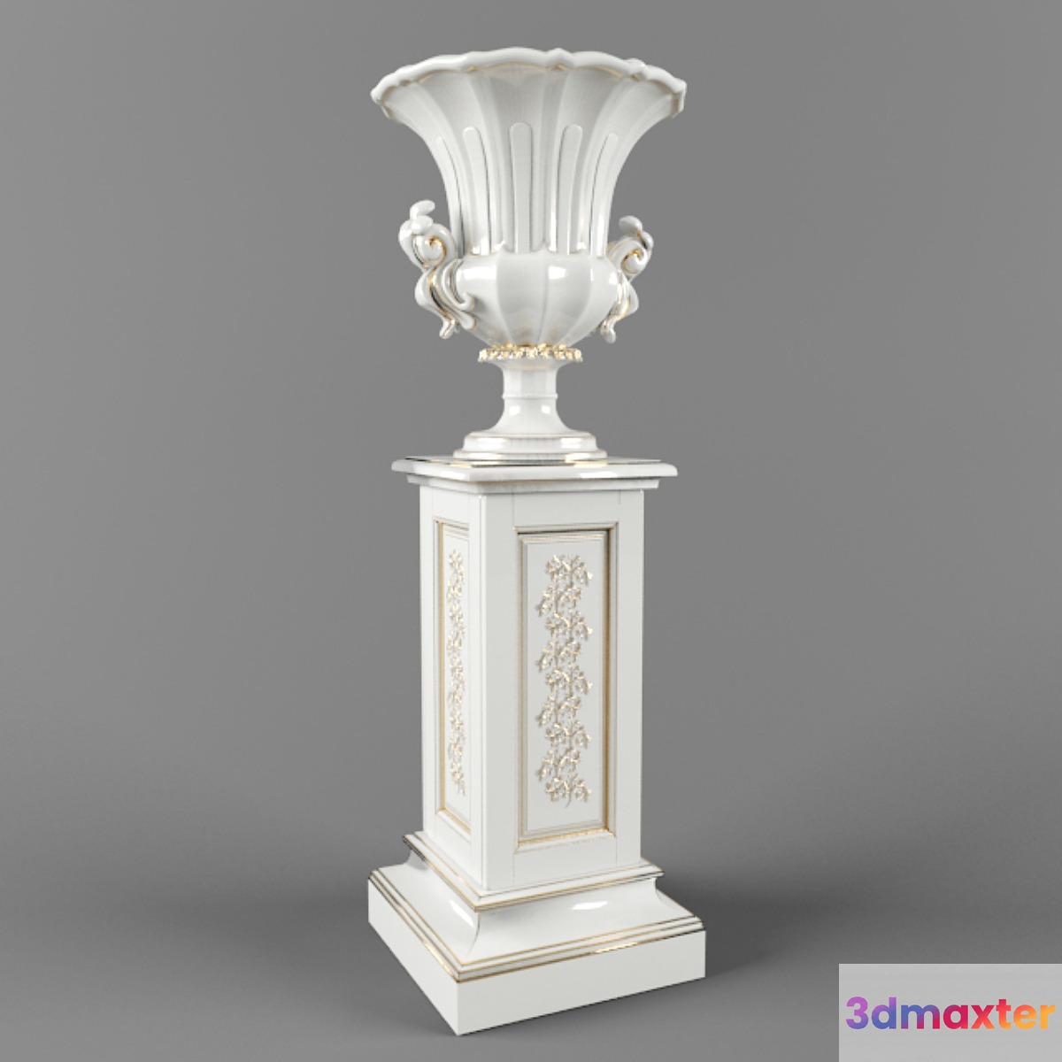 Classic vase 3D Max