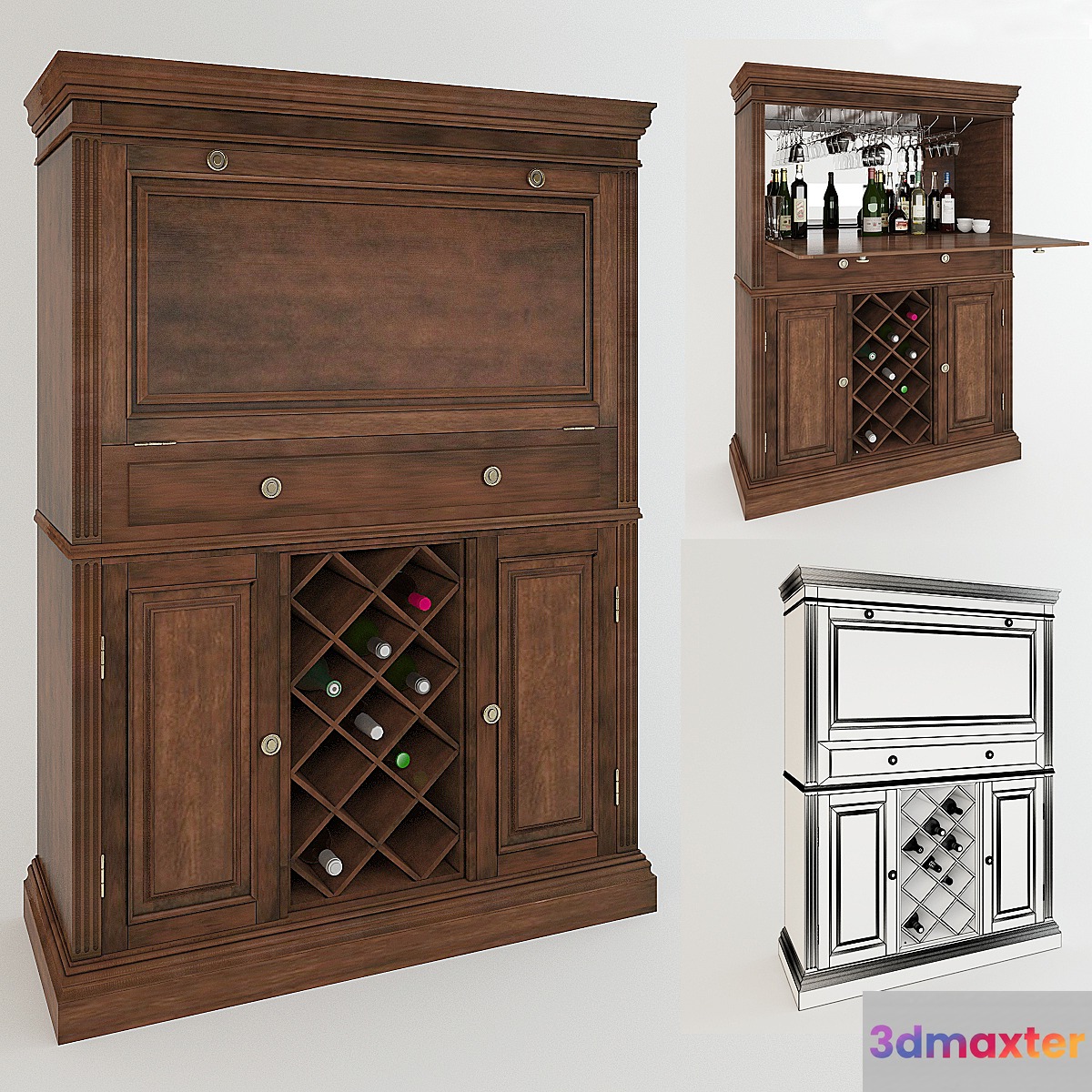 SENECA FALLS bar cabinet from Howard Miller