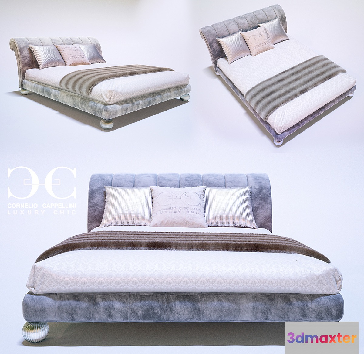 Bed CORNELIO CAPPELLINI Priscilla.5170.1