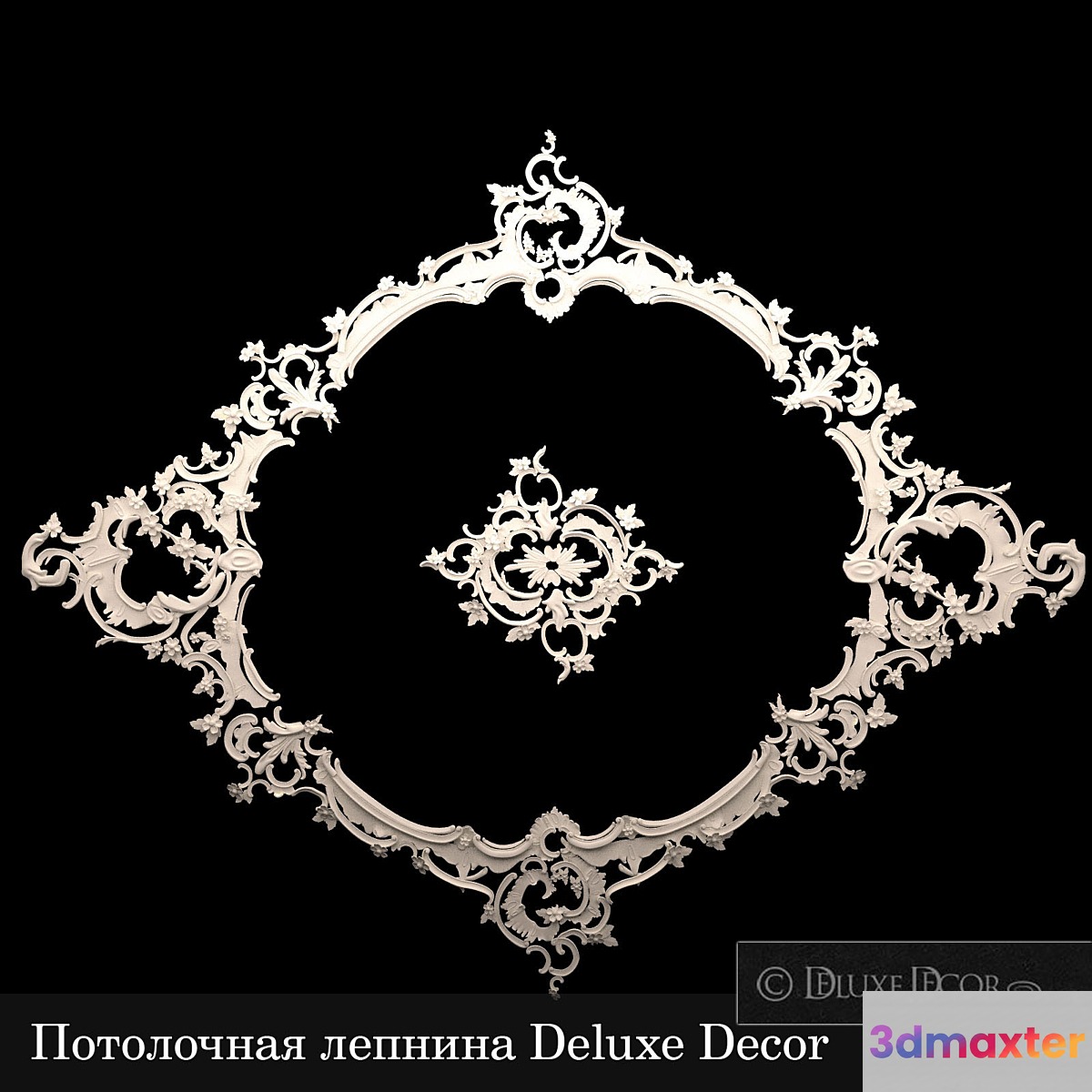 Rococo stucco ceiling Deluxe Decor - No.2