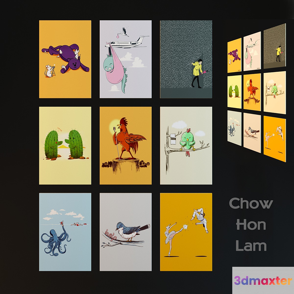 Chow Hon Lam 3D Max