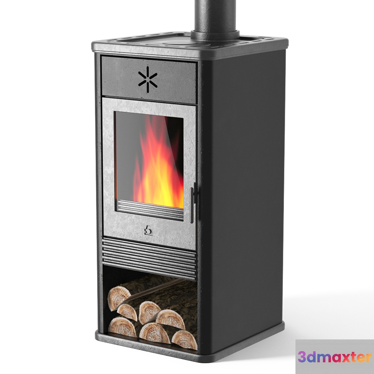 Fireplace Blues 3D Max