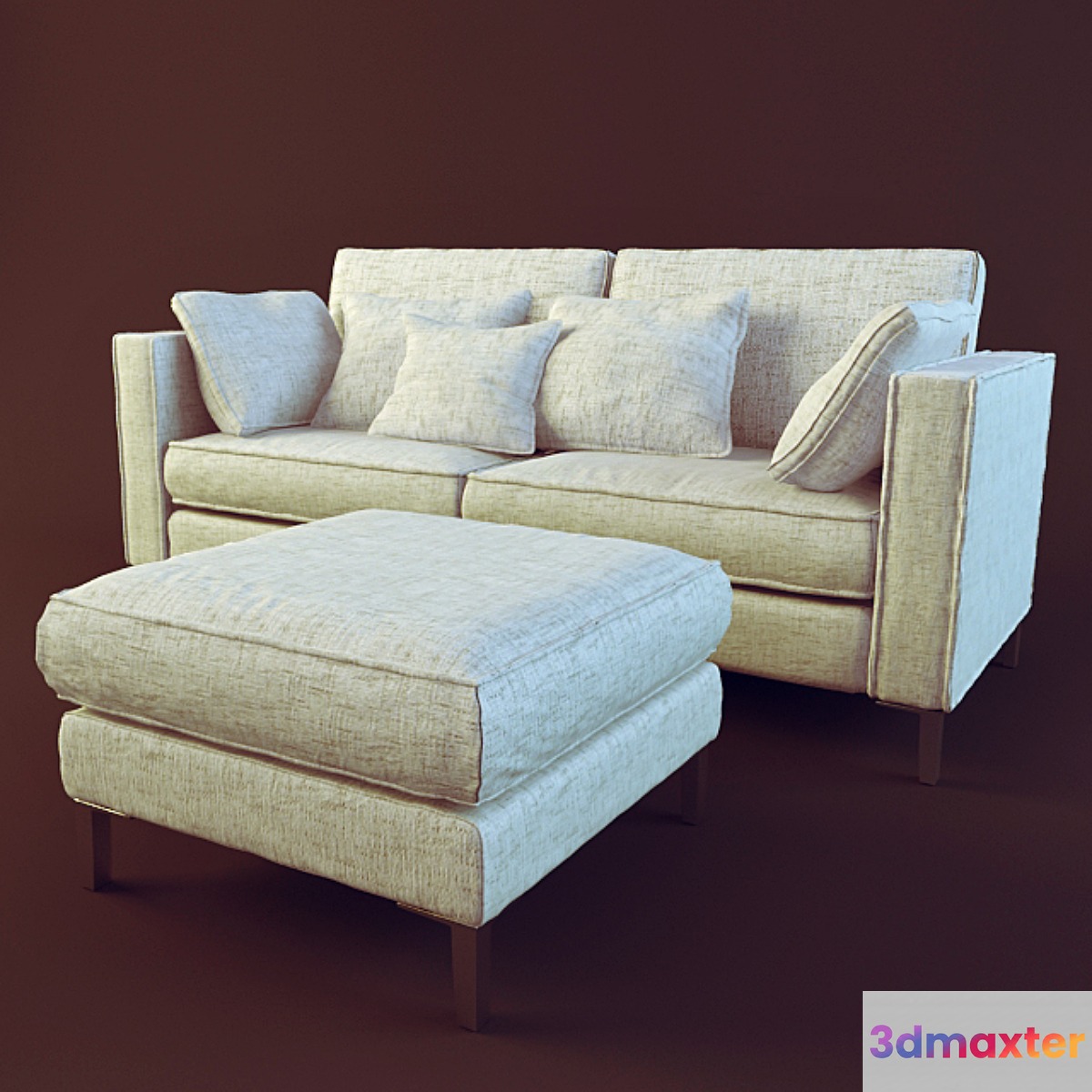 sofa + stool