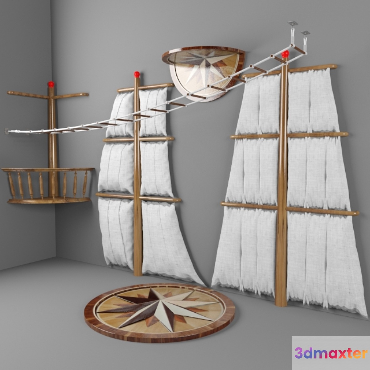 Items sea theme for a child's