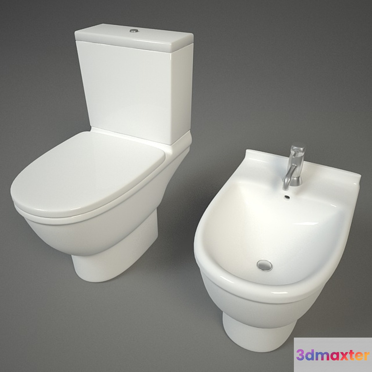 Toilet bidet Duravit Starck 3 3D Max