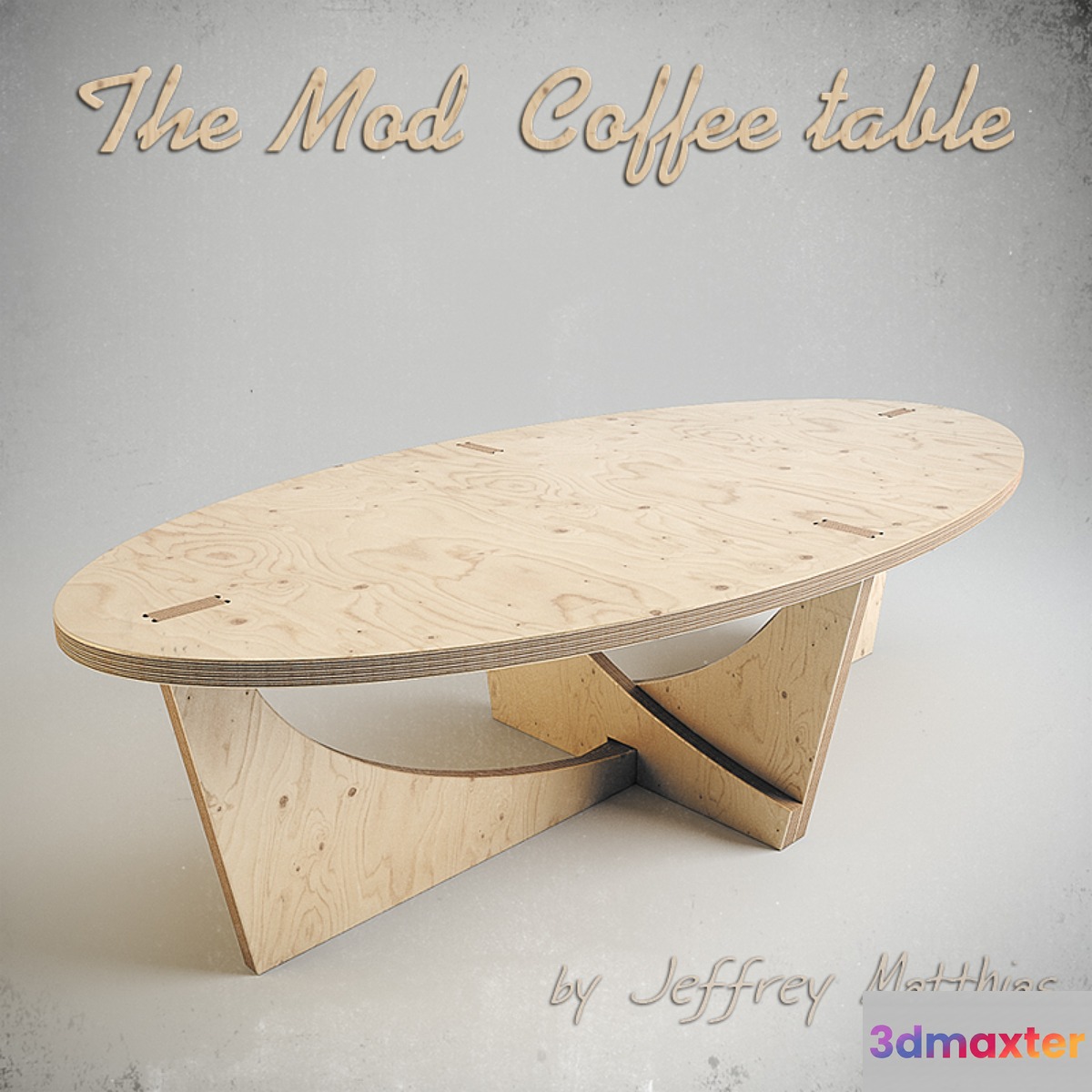 The Mod Coffee table 3D Max