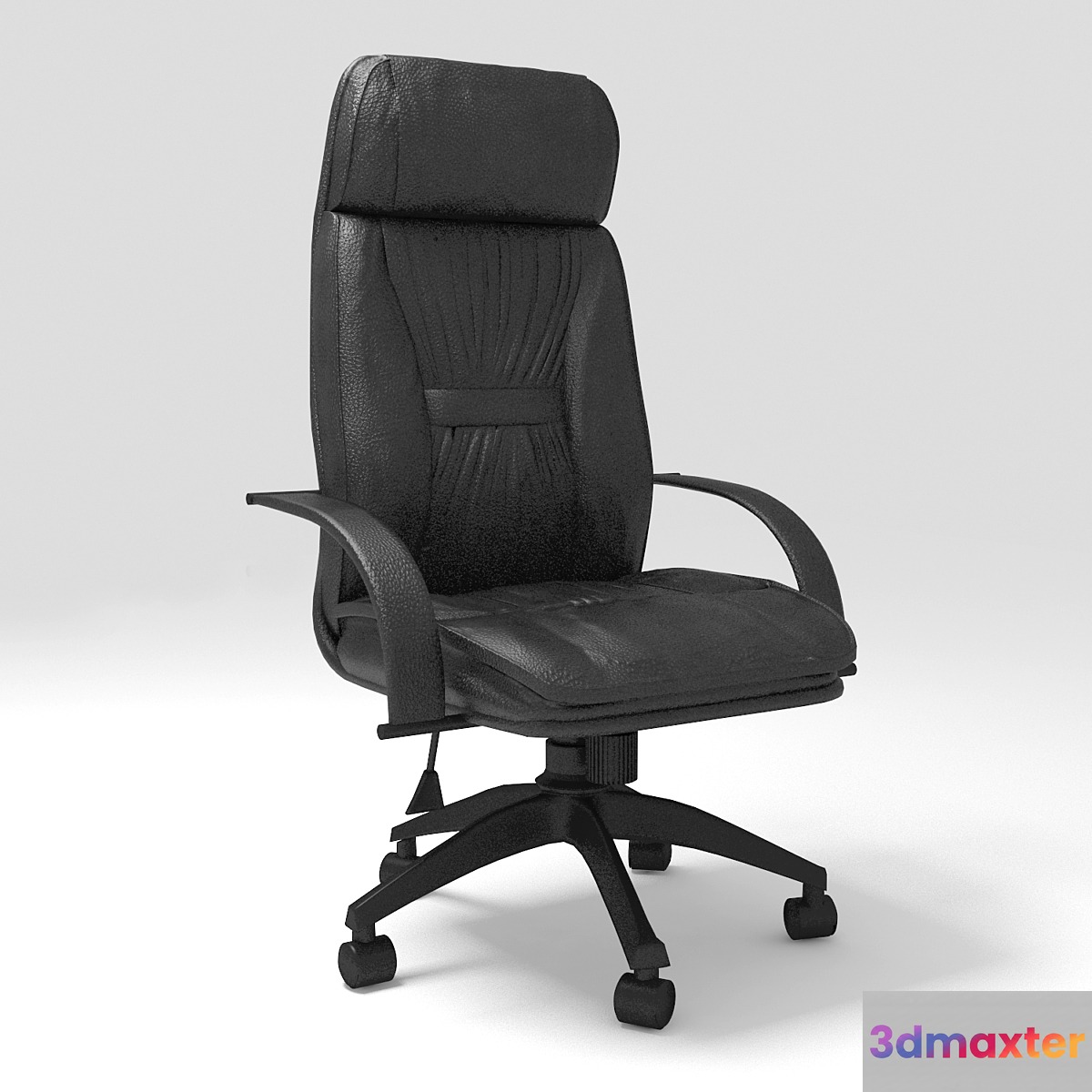Armchair PRADO black 3D Max
