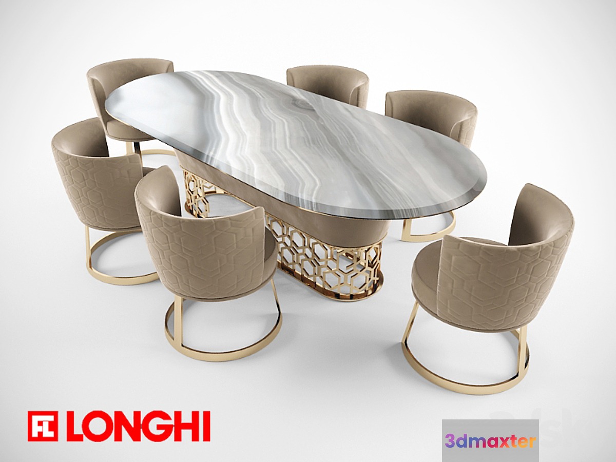 longhi clairmont and cloe 3D Max