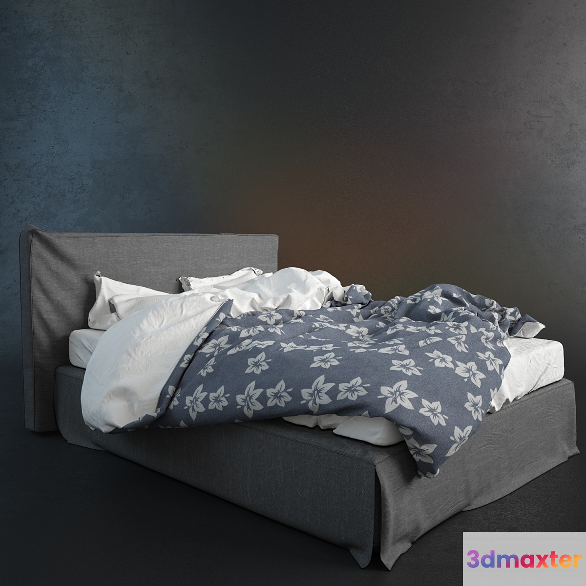Crushed bed - No.2 3D Max
