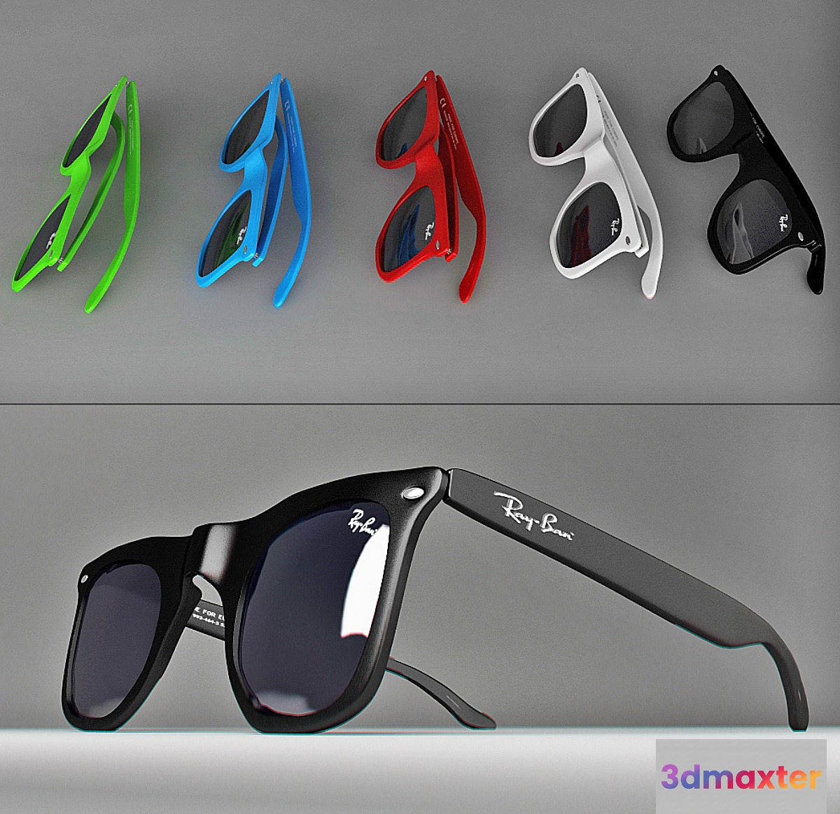 Ray Ban 3D Max