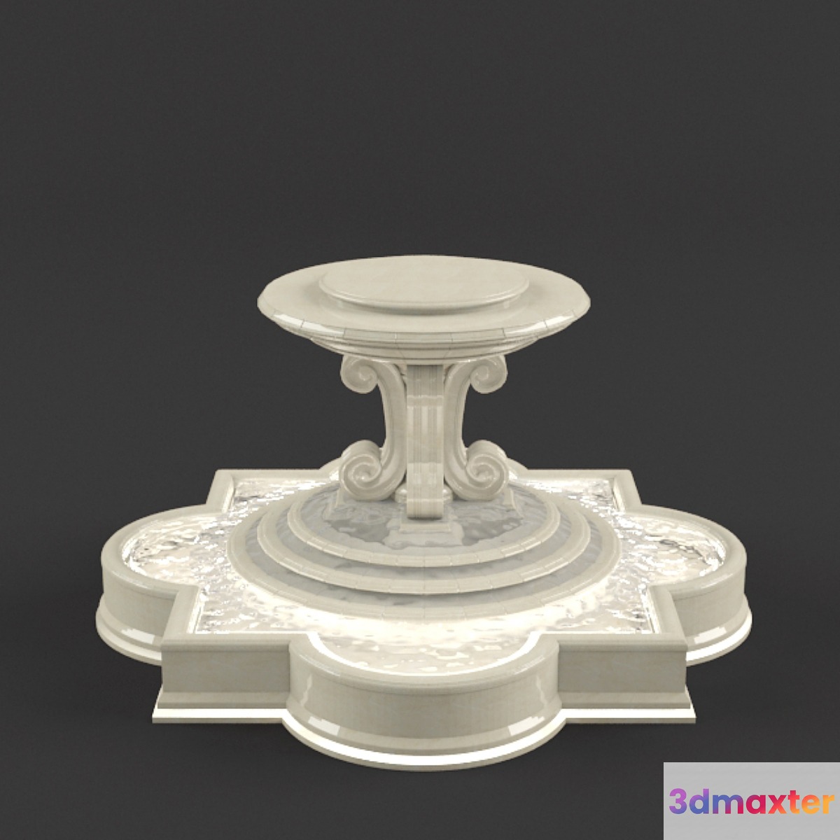 fountain - No.5 3D Max