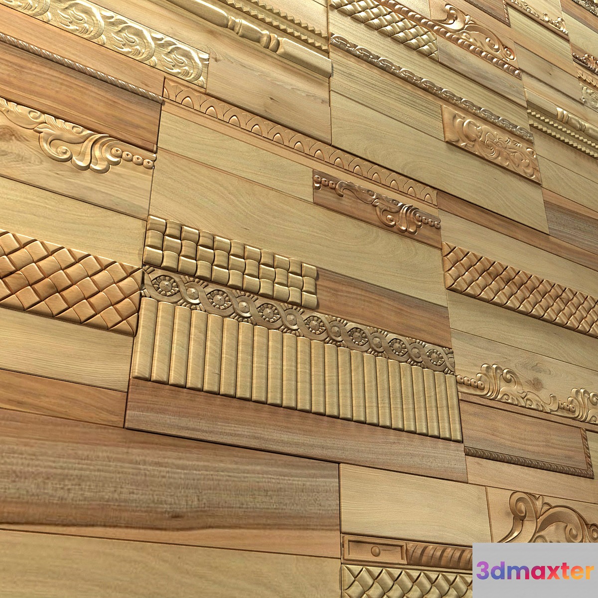 3d tile Wanderwall Phoenix - No.2 3D Max