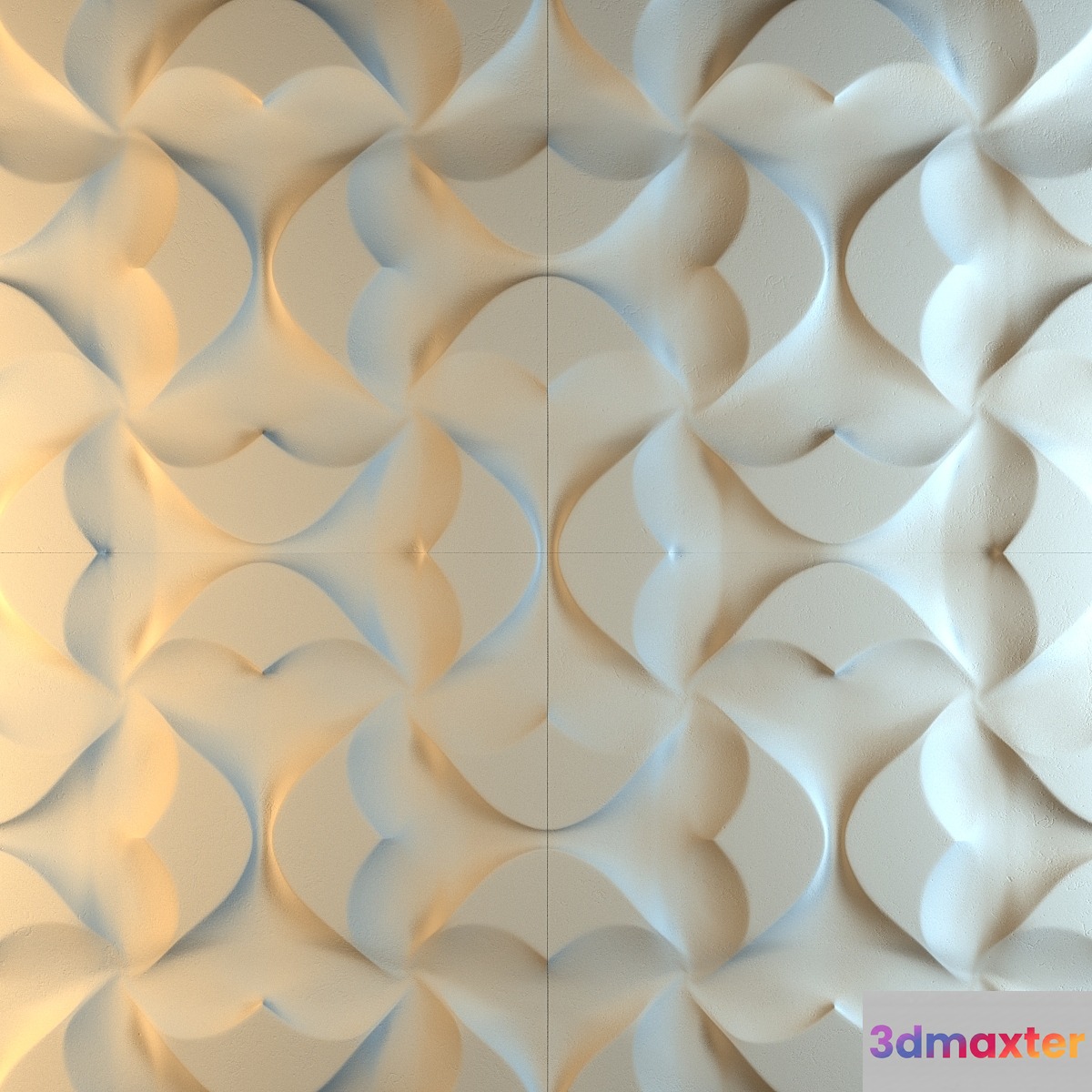 3d Tile Petra Caleido - No.2 3D Max
