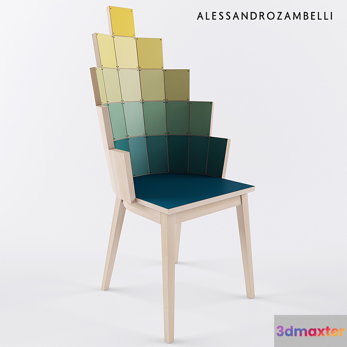 Alessandro Zambelli - Chair Paniepesci 3D Max