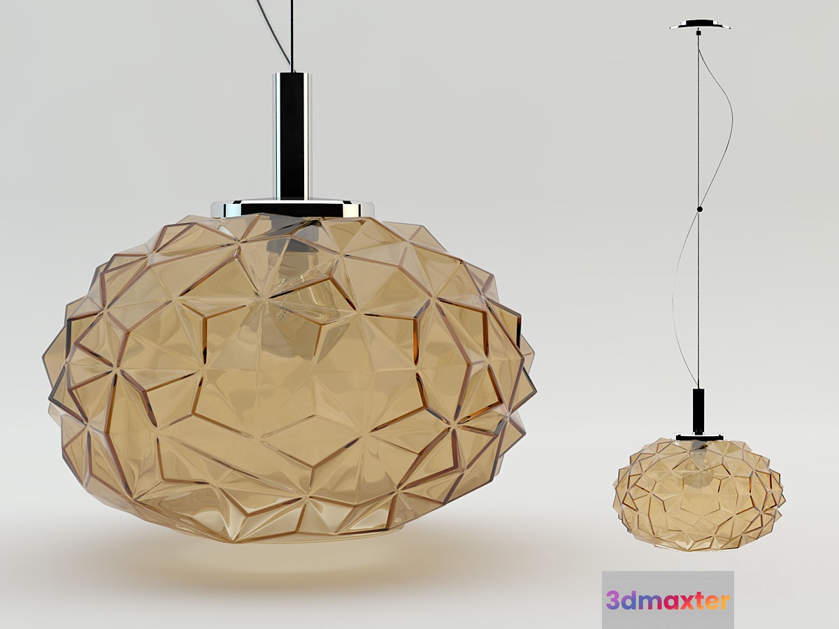 Pendant_Lamp_Diamond 3D Max