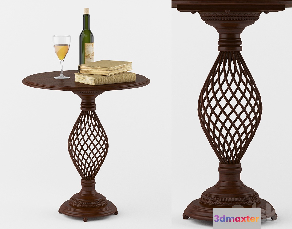 Tea table - No.2 3D Max
