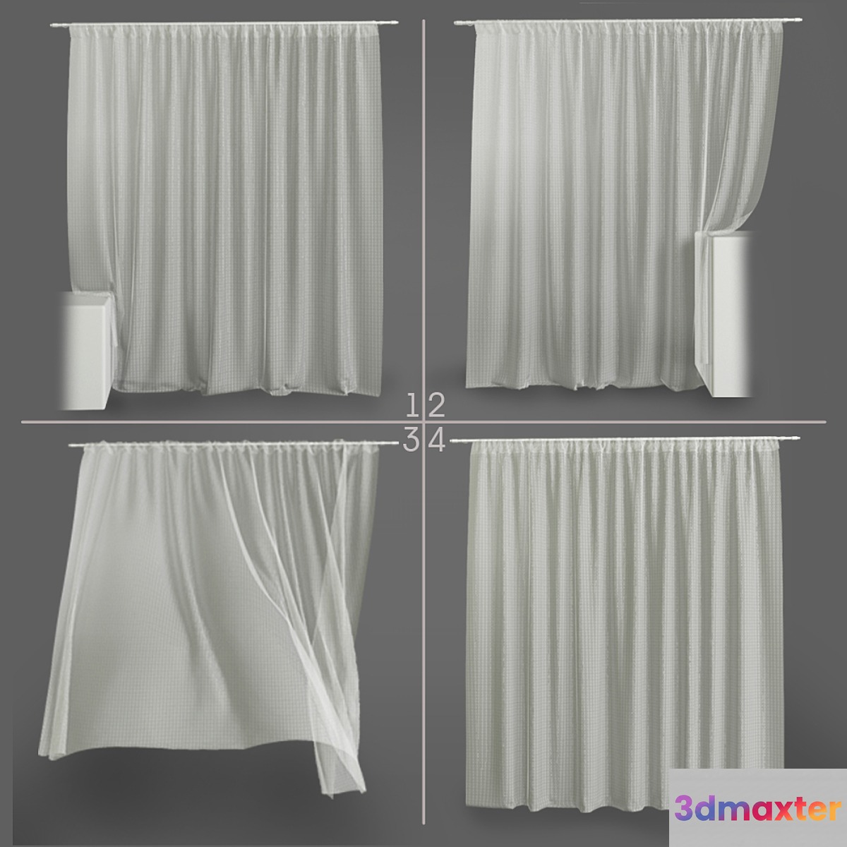 Tulle - No.7 3D Max